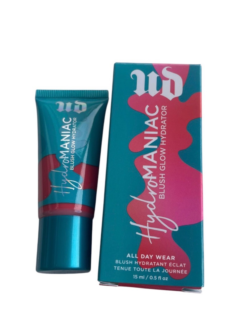 Urban Decay Hydromaniac Blush Glow Hydrator 0.5 fl Oz Obsessed New In Box